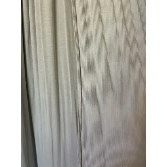 POL Sz Small Stone Maxi‎ Tank Dress Washed Frayed Trim Rayon Knit Flowy Bohemian - Picture 8 of 13